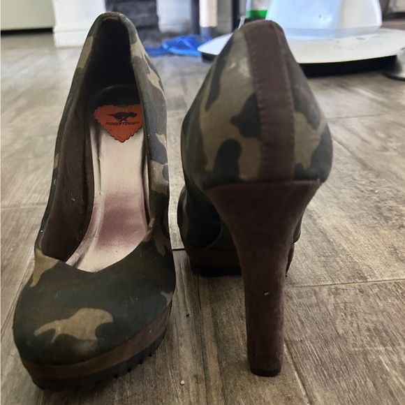 Rocket Dog Camouflage Heels - Picture 1 of 1